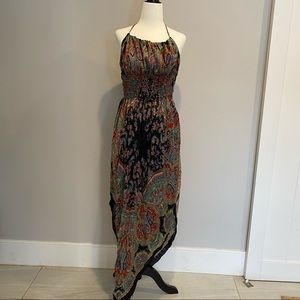 Silk bandana dress